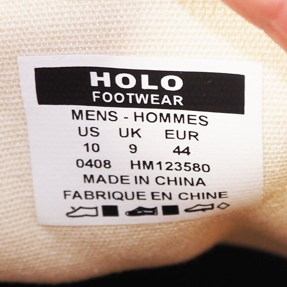 Holo‎ Footwear Eco Athena Chukka Boots Men\'s 10 Whisper White Cotton HM123580 main image 10